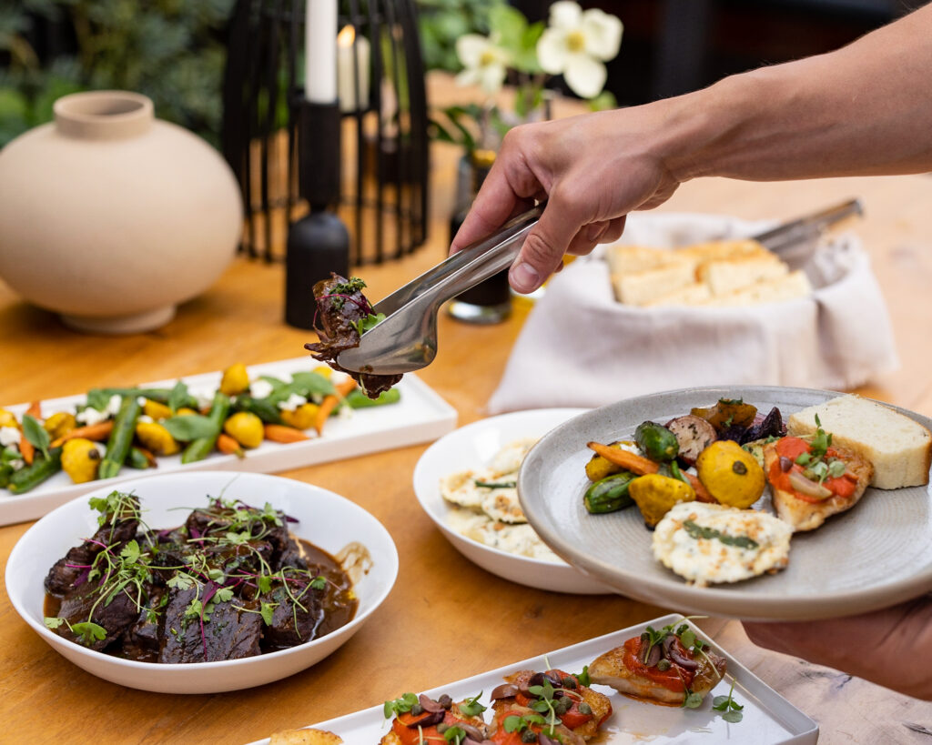 Family Style Dinner Catering